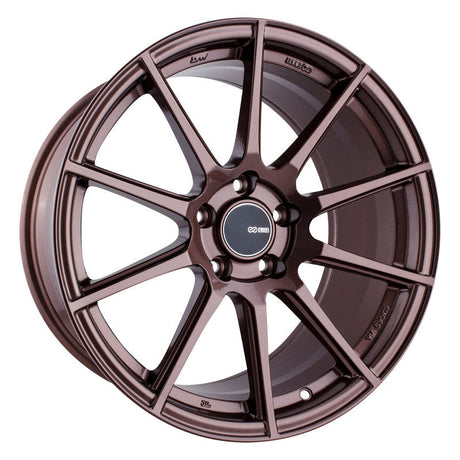 Enkei TS10 18x9.5 35mm Offset 5x114.3 Bolt Pattern 72.6mm Bore Dia Copper Wheel 499-895-6535ZP