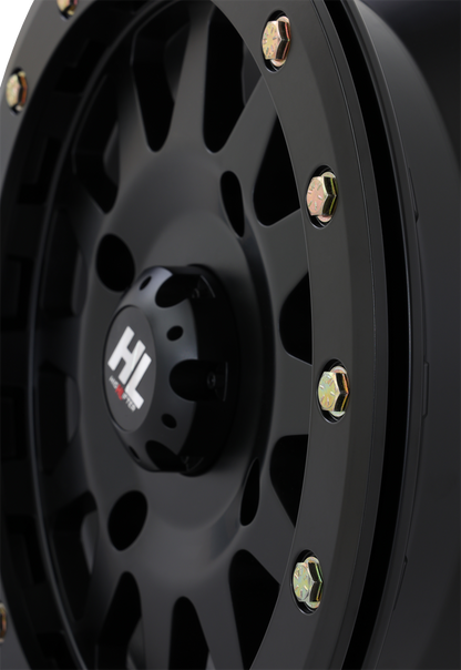 HIGH LIFTER Wheel - HLA1 Beadlock - Front/Rear - Matte Black - 14x7 - 4/156 - 5+2 (+40 mm) 14HLA1-1456