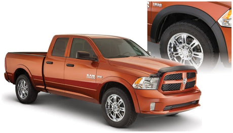 Bushwacker 09-18 Dodge Ram 1500 Fleetside OE Style Flares 4pc 67.4/76.3/96.3in Bed - Black 50920-02