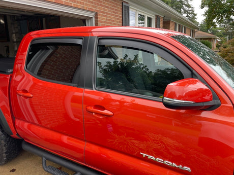 EGR 16-17 Toyota Tacoma In-Channel Window Visors - Matte (575085) 575085