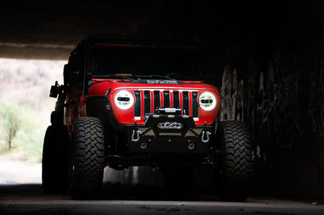 DV8 Offroad 2018+ Jeep Wrangler JL/Gladiator LED Projector Headlights HLCJL-01