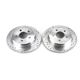 Power Stop 95-01 Ford Explorer Rear Evolution Drilled & Slotted Rotors - Pair AR8552XPR