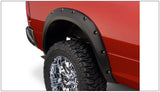 Bushwacker 10-18 Dodge Ram 2500 Fleetside Pocket Style Flares 4pc 76.3/98.3in Bed - Black 50919-02