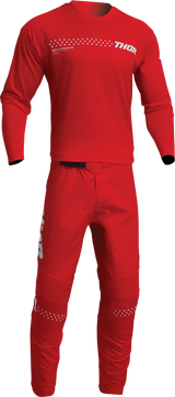 THOR Youth Sector Minimal Jersey - Red - 2XS 2912-2015