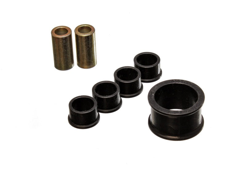 Energy Suspension 02-09 Nissan 350Z / 03-07 Infiniti G35 Coupe Black Rack and Pinion Bushing Set 7.10105G