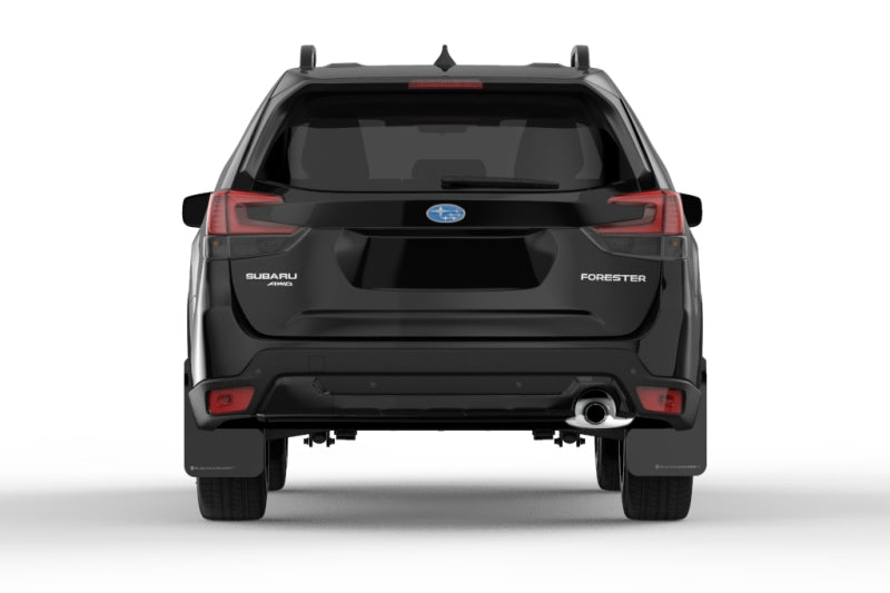 Rally Armor 2019 Subaru Forester UR Black Mud Flap w/ Grey Logo MF52-UR-BLK/GRY
