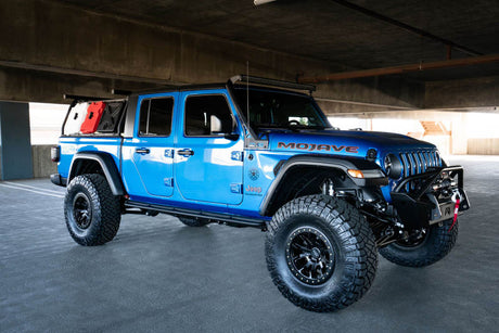 DV8 Offroad 20-22 Jeep JL 392 & JT Mojave A-Pillar Light Bar Mount LBJL-07