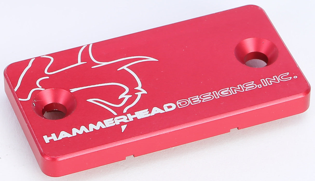 HAMMERHEAD Master Cylinder Cover Yam Front Red 35-0221-00-10