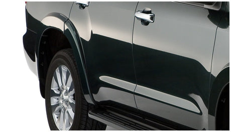Bushwacker 08-15 Toyota Sequoia OE Style Flares 4pc Fits w/ Factory Mudflap - Black 30912-02