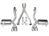 Corsa 97-04 Chevrolet Corvette C5 Z06 5.7L V8 Polished Xtreme Cat-Back + XO Exhaust 14114