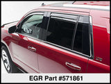 EGR 15+ Chevy Tahoe/GMC Yukon In-Channel Window Visors - Set of 4 (571861) 571861