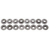 Edelbrock Valve Spring Retainers Steel Set of 16 9707