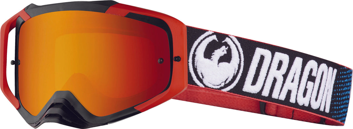 DRAGON Mxv Max Goggle Factory W/Luma Red Ion Lens 358326024401
