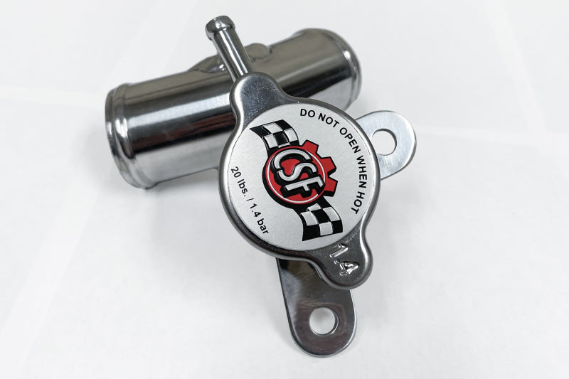 CSF 13+ BRZ / 13-20 Toyota 86 / 22+ GR86 Aluminum Filler Neck w/ High Pressure Radiator Cap 8044