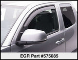 EGR 16-17 Toyota Tacoma In-Channel Window Visors - Matte (575085) 575085