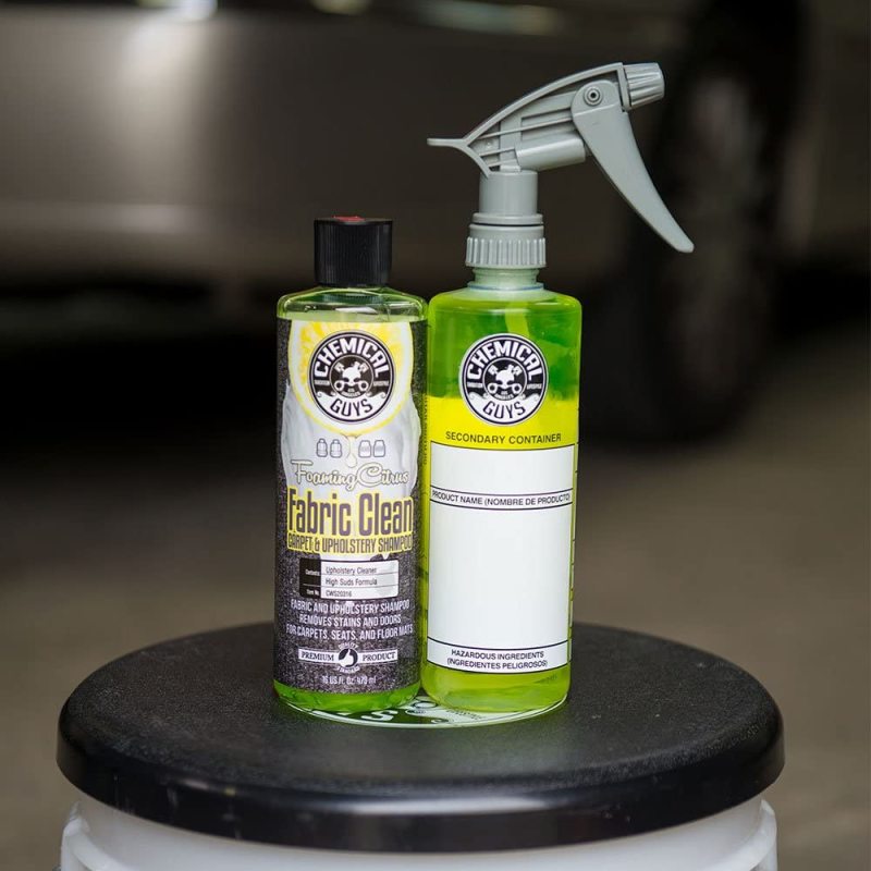 Chemical Guys Foaming Fabric Clean Carpet/Upholstery Shampoo & Odor Eliminator - 16oz CWS20316
