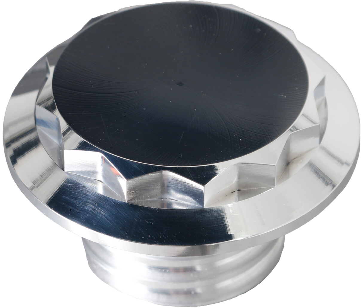 HOFMANN DESIGNS H/D Billet 12 Point Non-Vented Polished Fuel Cap HDB-1002P