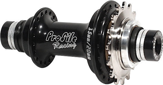 PROFILE Elite 15/20 Rear Hub Black ELT1520CHBLK