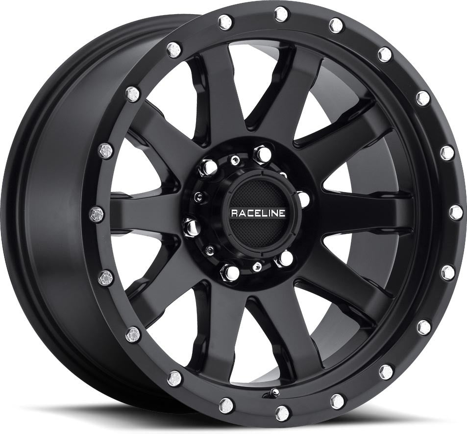 RACELINE 934b-Clutch Wheel 17x9 Roxor Bolt Pattern 5x5.5 934B-79055-12