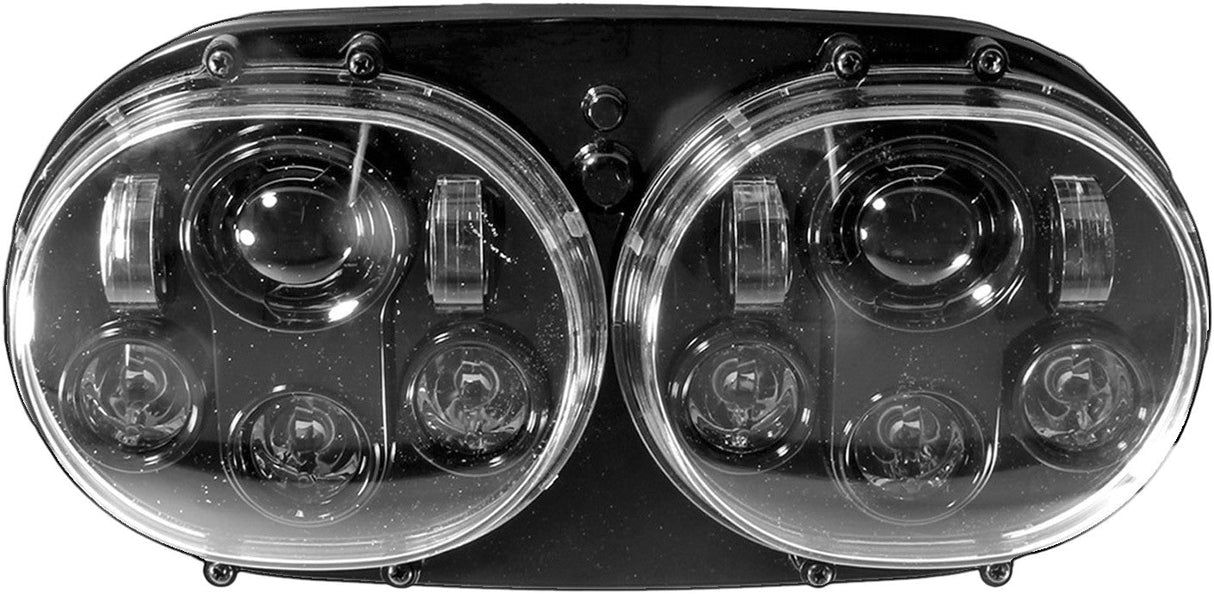 CYRON Headlight Dual Black Road Glide `04-13 ABIG5D-A6K