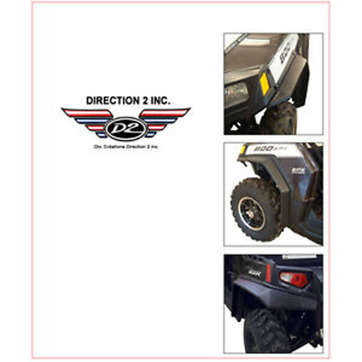 Direction 2 Inc D2 Overfenders 650439