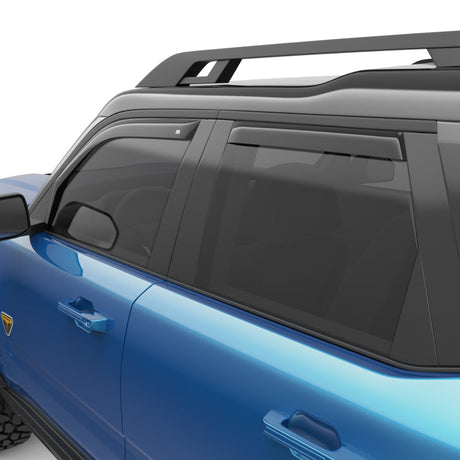 EGR 21-22 Ford Bronco Sport 4 Door In-Channel Window Visors - Dark Smoked (573561) 573561