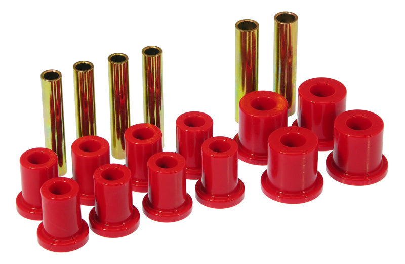 Prothane 71-87 GM K10-30 4wd Front Spring Bushings - Red 7-1007