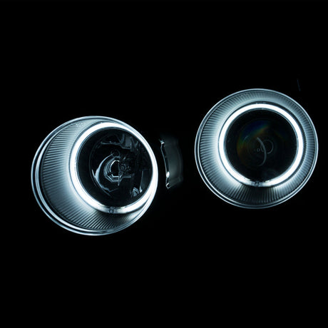 ANZO 2012-2015 Chevrolet Sonic Projector Headlights w/ Halo Black (CCFL) 121488