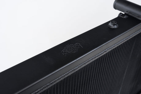 CSF 93-98 Toyota MK4 Supra Radiator - Black Finish 2882B