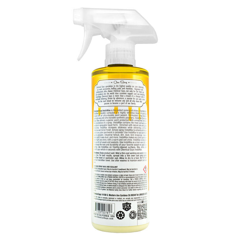 Chemical Guys InstaWax Liquid Carnauba Shine & Protection Spray - 16oz WAC20916