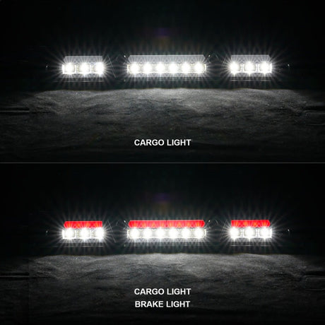 ANZO 15-20 Ford F-250 - F-550 LED Third Brake Light - Black Housing/Clear Lens 531111