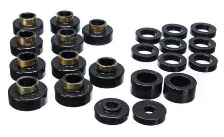 Energy Suspension Cj5-7 Body Mounts - Black 2.4102G