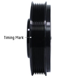 Fluidampr VW 2000-2005 1.8L Turbo Motor (4 bolt hole mounting) Steel Internally Balanced Damper 551201