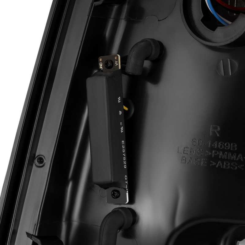 AlphaRex 09-18 Dodge Ram 1500 PRO-Series LED Tail Lights Jet Black 640010