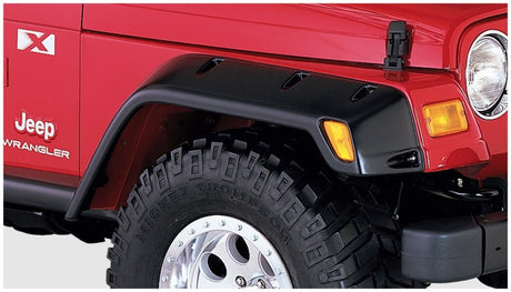 Bushwacker 97-06 Jeep TJ Max Pocket Style Flares 4pc - Black 10908-07