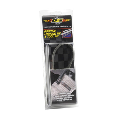 DEI Stainless Steel Positive Locking Tie & Tool Kit - 8in (8 Pack) & 14in (4 Pack) 10219