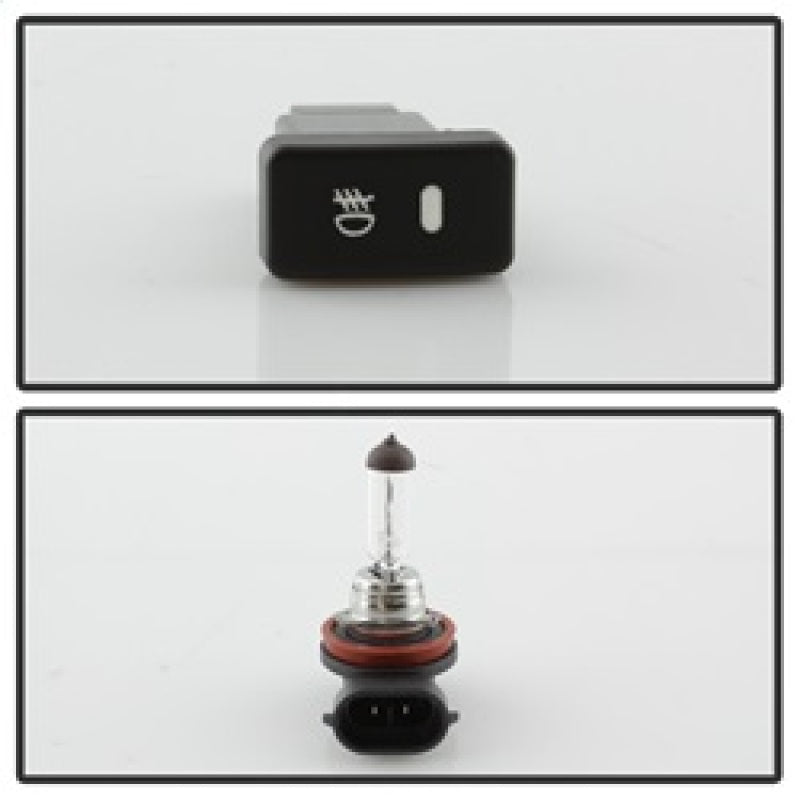 Spyder Acura RSX 05-07 OEM Fog Lights w/Switch- Clear FL-AR06-C 5020666