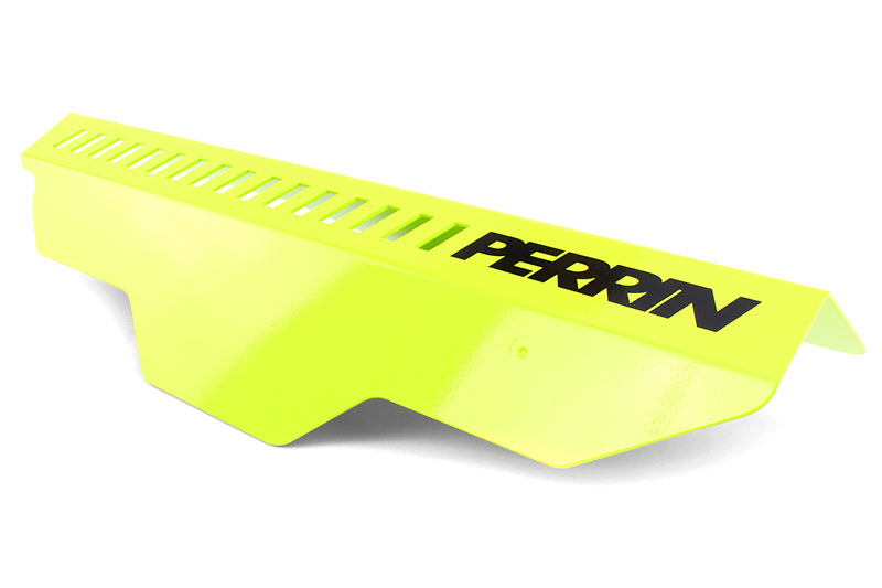 Perrin Subaru Neon Yellow Pulley Cover PSP-ENG-150NY
