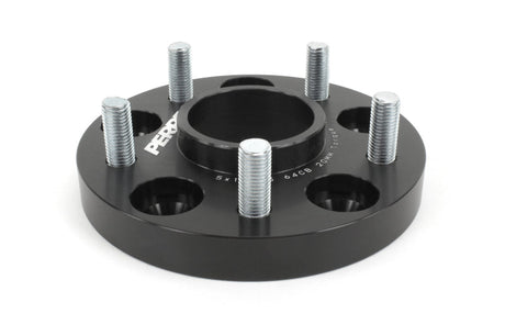 Perrin 17-18 Honda Civic Si 64.1mm Hub 5x114.3 20mm Wheel Spacers (One Pair) PHP-WHL-020BK