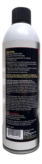 DEI Hi Temp Spray Adhesive 13.3 oz. Can 10492