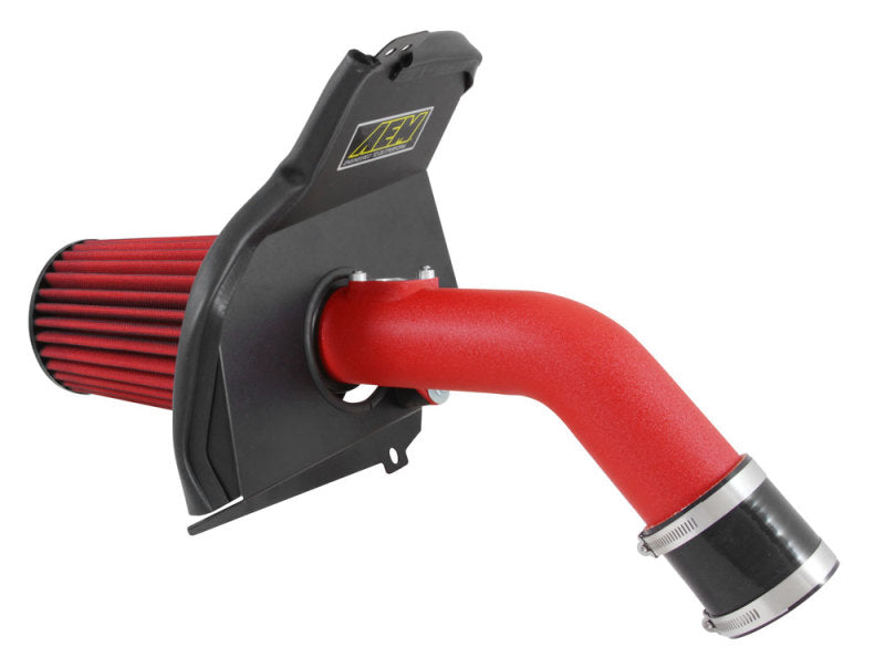AEM 15-17 Subaru WRX STi 2.5L H4 - Cold Air Intake System - Wrinkle Red 21-735WR