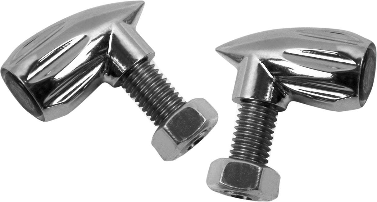 KODLIN USABullet Grooved Rear Indicators Neowise 3-1 ChromeK68462
