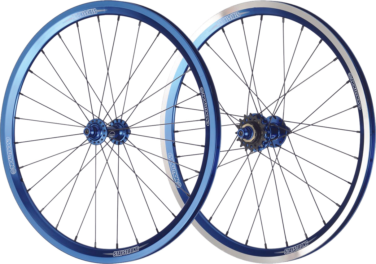 STAYSTRONG Evolution Wheel Set 1.75" Blue U-SS6005