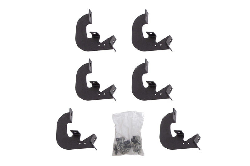 Deezee 19-23 Chevrolet Silverado Running Board Hex Side Step Bracket Kit DZ 66340