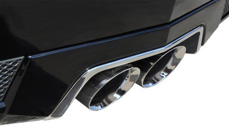 Corsa 11-13 Cadillac CTS Coupe V 6.2L V8 Polished Sport Axle-Back Exhaust 14942