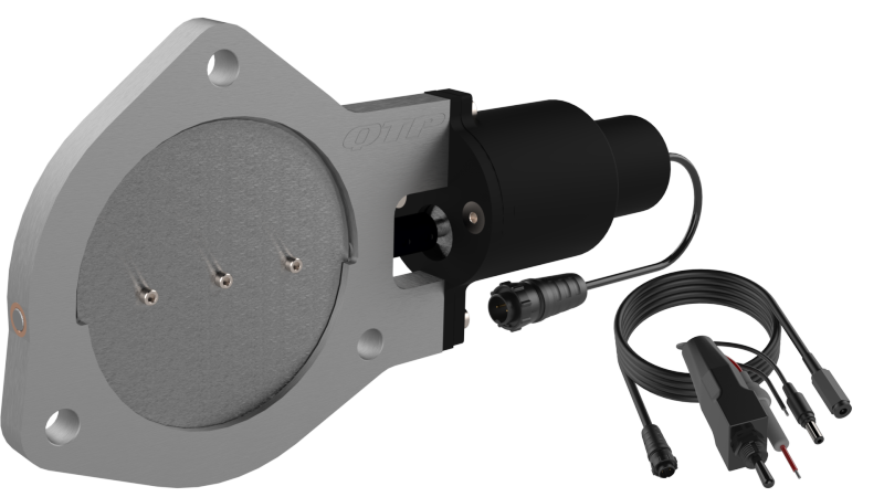QTP 4in Bolt-On QTEC Electric Cutout Valve - Single QTEC40