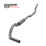 Diamond Eye KIT 4in TB MFLR RPLCMENT PIPE SGL AL: 2-WHEEL DRIVE ONLY 89-93 DODGE CUMMINS 5.9L K4209A-RP
