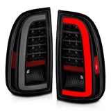 ANZO 00-06 Toyota Tundra (Std. Bed/Reg Cab) LED Taillights w/Light Bar Black Housing Smoke Lens 311412