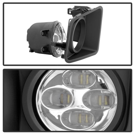 Spyder Toyota Tundra 2014-2016 Daytime DRL LED Running Fog Lights w/Switch Clear FL-DRL-TTU14-C 9031540