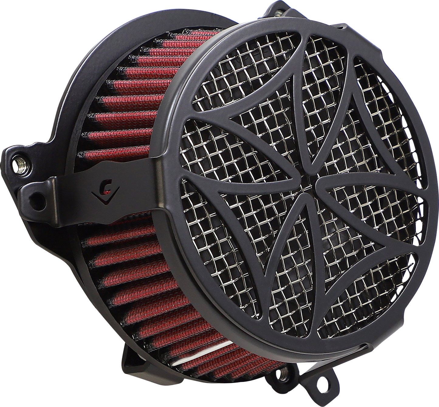 COBRA Air Filter - Cross - XL - Black 606-0103-02B-SB